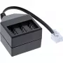 InLine TAE German Adapter Cable RJ11 6P4C male to TAE NFN female 69942A
