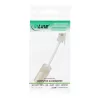 InLine Twist-Stop untangler for phone receiver Transparent + Cable