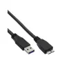 InLine USB 3.2 Gen.1 Cable Type A male / Micro B male, black, 3m