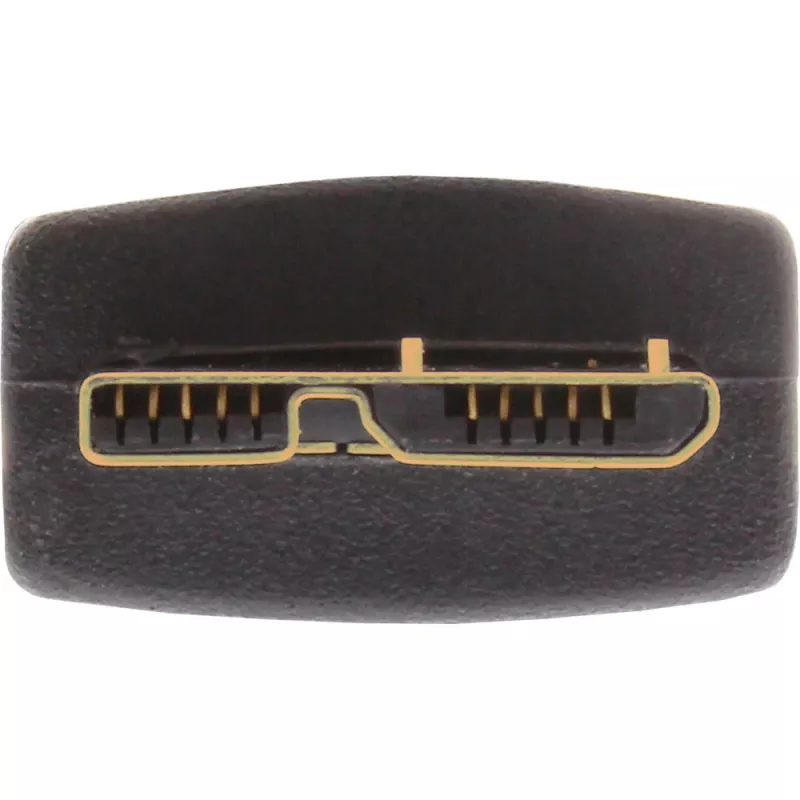 InLine USB 3.2 Gen.1 Cable Type A male / Micro B male, black, 0.5m