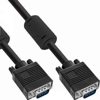 S-VGA Cable InLine 17719B 15HD male male black 2m