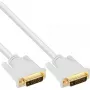 InLine DVI-D Cable 24+1 male / male DVI Dual Link white/gold 3m