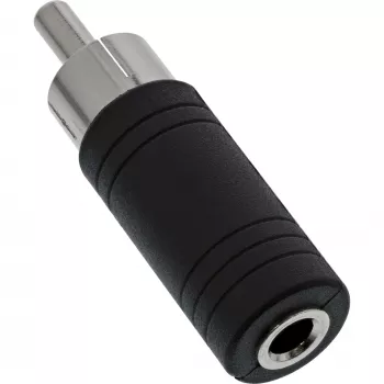 InLine Audio Adapter RCA male / 3.5mm mono female 99325