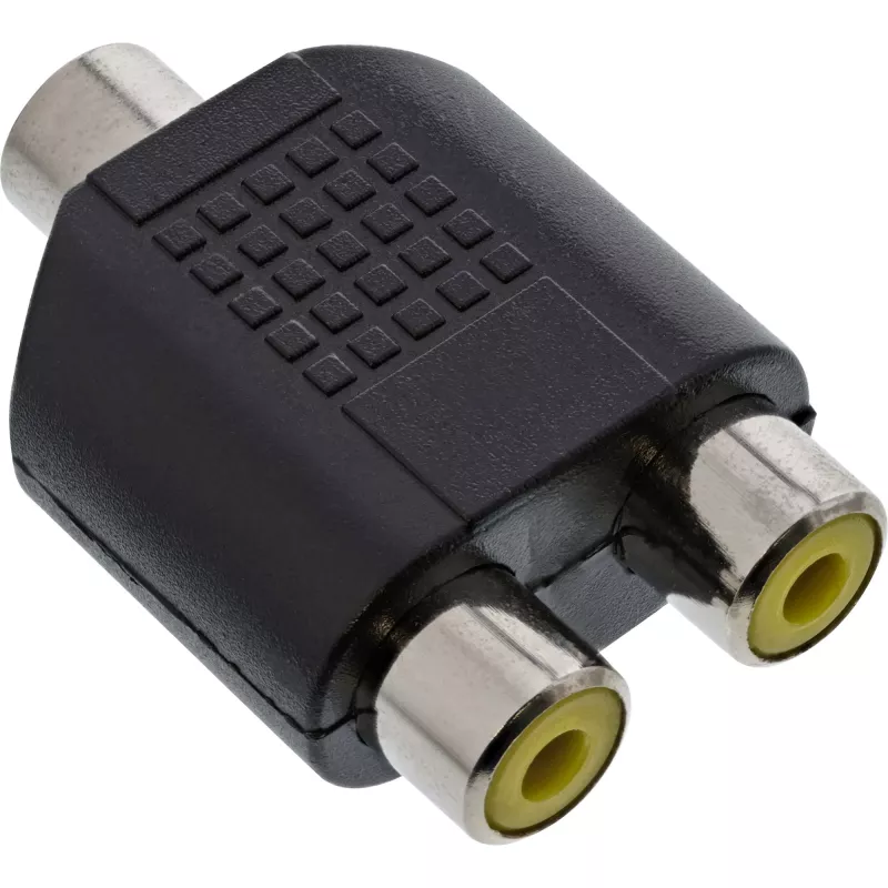 Audio Adapter 3.5mm jack female mono / 2x RCA female InLine 99338