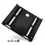 InLine HDD/SSD mounting frame, 2.5 inch to 3.5 inch, with screws, black