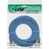 InLine Patch Cable S/FTP PiMF Cat.6 250MHz PVC copper blue 50m