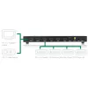 InLine HDMI Matrix Switch, 4K2K, 4 inputs to 2 outputs