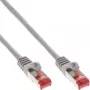 InLine Patch Cable S/FTP PiMF Cat.6 250MHz copper halogen free grey 2m