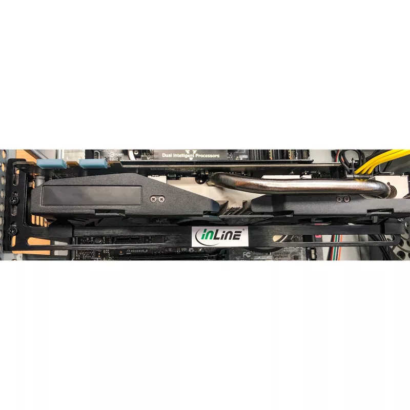 GPU Graphic card brace support holder InLine 59955 black