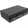 InLine AV Switch manual 2-port 3x RCA IN/OUT Composite Black