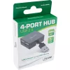 InLine USB 2.0 4-Port Hub, USB-A male to 4x USB-A female, cable 4cm