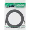 InLine Patch Cable S/FTP PiMF Cat.8.1 halogen free 2000MHz black, 7.5m