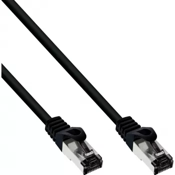 InLine Patch Cable S/FTP PiMF Cat.8.1 halogen free 2000MHz black, 10m