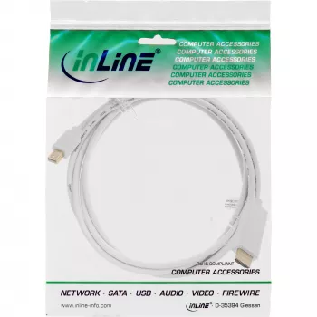 InLine Mini DisplayPort to HDMI 4K2K with Audio Converter Cable 4K2K 2m