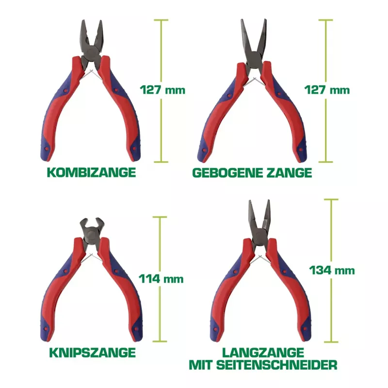InLine Electronics Needle-Nose Pliers Set 8 pcs.