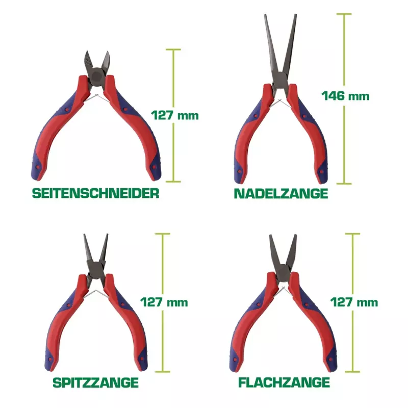 InLine Electronics Needle-Nose Pliers Set 8 pcs.