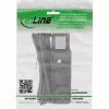 InLine 16493Q power extension 10 m 3 AC outlet(s) Black