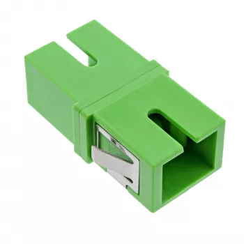 Fibre optic adapter InLine 89992G simplex SC/SC SM green