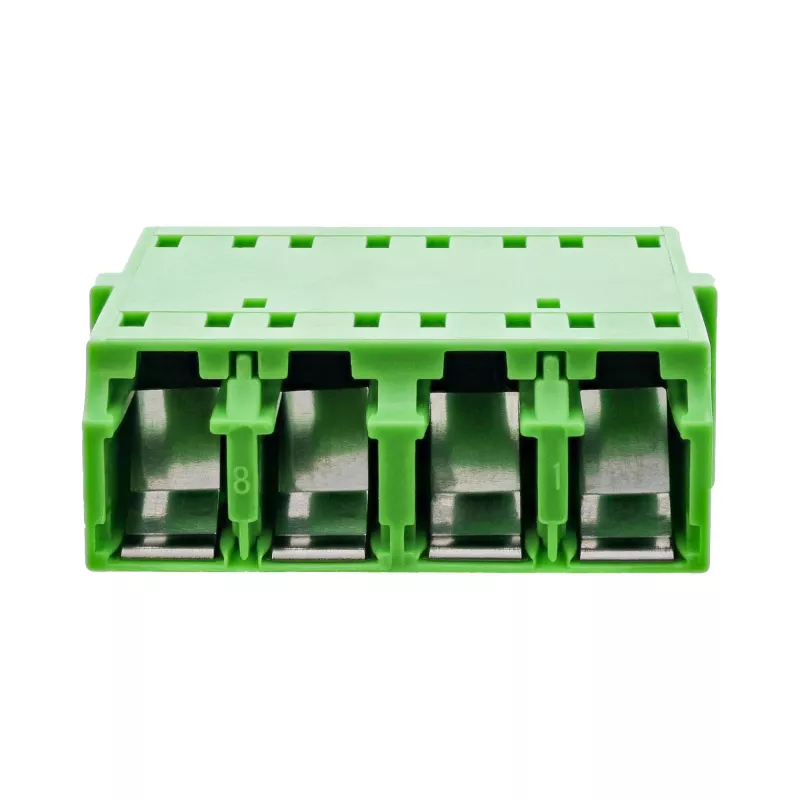 Fibre optic coupler InLine 89989I quad LC/LC singlemode green