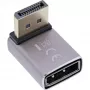 InLine 17291G cable gender changer DisplayPort Grey, Black