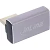 DisplayPort Gender Changer InLine 17291H Grey Black Gold Plated