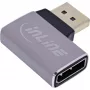 InLine 17291D cable gender changer DisplayPort Grey, Black