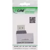 InLine 17291D cable gender changer DisplayPort Grey, Black