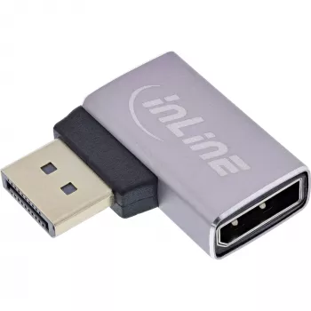 InLine 17291E cable gender changer DisplayPort Grey, Black