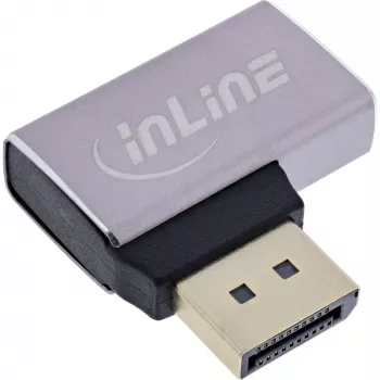 InLine 17291E cable gender changer DisplayPort Grey, Black