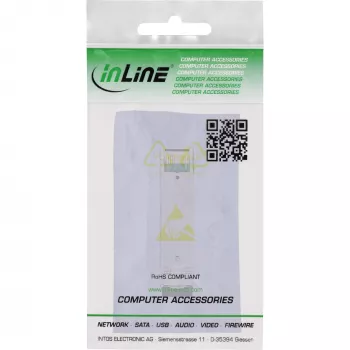 Network Cable InLine 32335S RJ45 Cat5e 1m Black