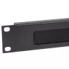 StarTech.com 1U High-density Brush Strip Cable Management Panel, Sturdy Steel Horizontal Data Centre Cable Organizer