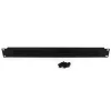 StarTech.com 1U High-density Brush Strip Cable Management Panel, Sturdy Steel Horizontal Data Centre Cable Organizer