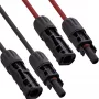 Solar cable extension set InLine 95455, 4 mm², black/red, 0.5 m