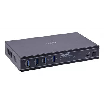 InLine 57885E KVM switch Rack mounting Black
