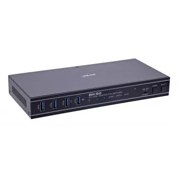 InLine 57885H KVM switch Rack mounting Black
