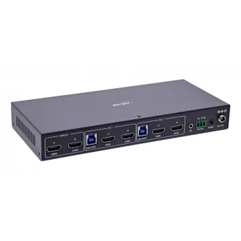 InLine 57885H KVM switch Rack mounting Black
