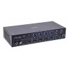 InLine 57885I KVM switch Rack mounting Black