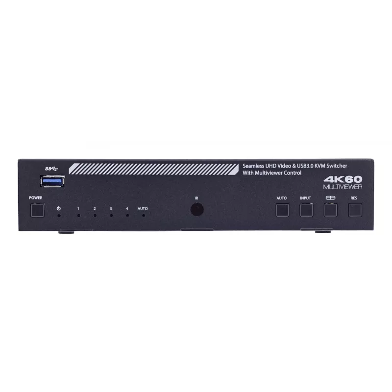 InLine 57885I KVM switch Rack mounting Black