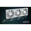 ARCTIC Freezer P14 Pro A-RGB (White) - 3 Pack 140 mm A-RGB PWM Fan with Cable Splitter