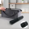 Leitz Large Desk Mat. Product colour: Black, Material: Polyvinyl chloride (PVC). Width: 400 mm, Depth: 800 mm, Height: 2 mm