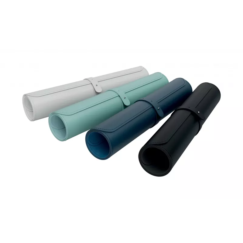 Leitz Large Desk Mat. Product colour: Black, Material: Polyvinyl chloride (PVC). Width: 400 mm, Depth: 800 mm, Height: 2 mm
