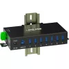 InLine 35396B interface hub USB 3.2 Gen 1 (3.1 Gen 1) Type-B 5000 Mbit/s Black