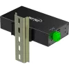 InLine 35396B interface hub USB 3.2 Gen 1 (3.1 Gen 1) Type-B 5000 Mbit/s Black
