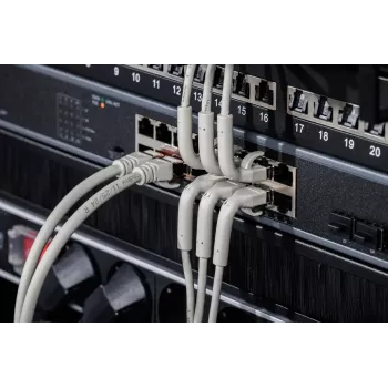 Digitus CAT 6A F-FTP Bendable Patch Cable Copper 1.5m Gray