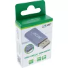 InLine 64107I video cable adapter USB Type-C DisplayPort Grey