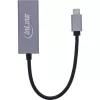 InLine 33380Q RJ-45 Adapter USB Type-C Male 1 Gbit/s Grey