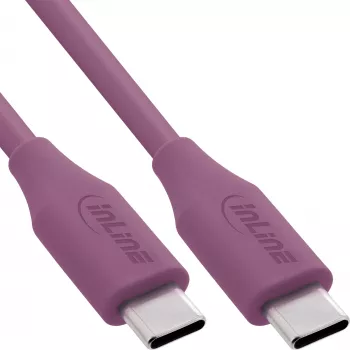 InLine 35895P USB cable USB 2.0 0.5 m USB C Violet