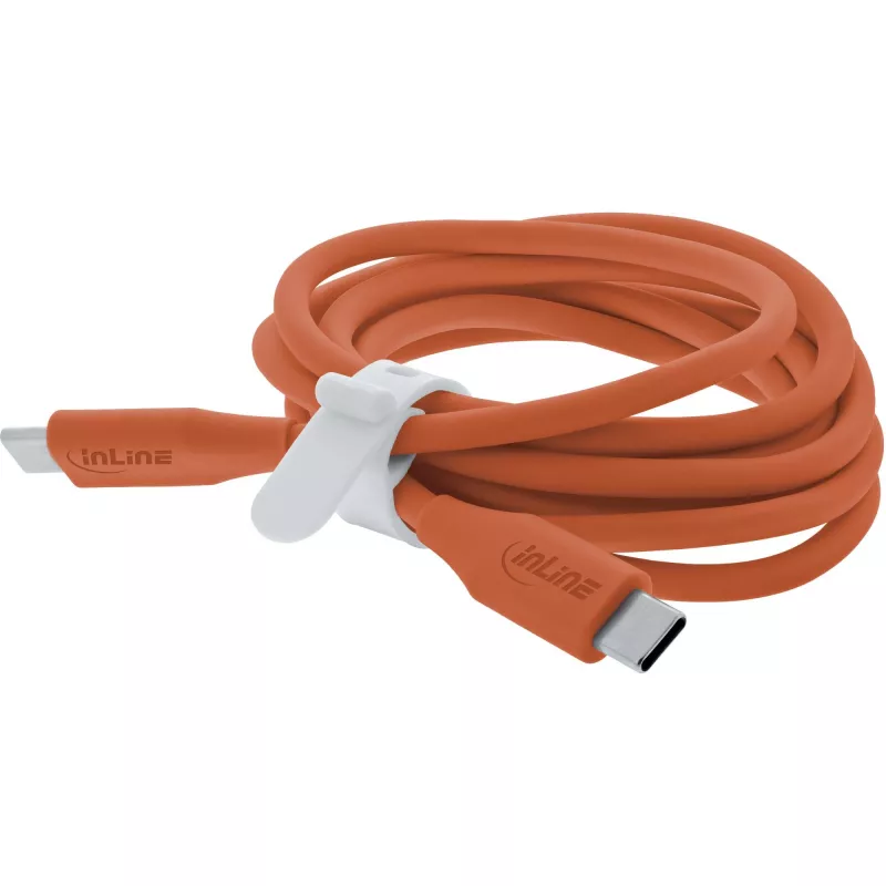 USB Cable InLine 35895O 0.5m USB C Orange USB 2.0 0.48 Gbit/s