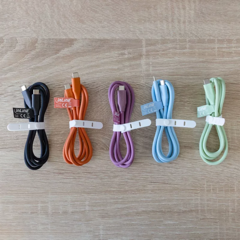 InLine 35895G USB cable USB 2.0 0.5 m USB C Green