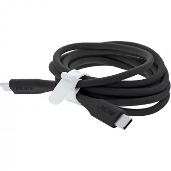 USB Cable InLine 35895 0.5m USB C Black USB 2.0 0.48 Gbit/s